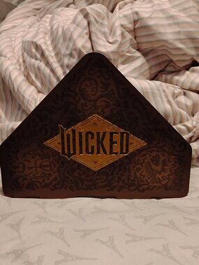 AMC Theaters Exclusive WICKED For GOOD GRIMMERIE Spellbook Popcorn Bucket Tin